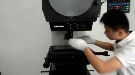 Standard Digital Readout Vertical Profile Projector for Thread