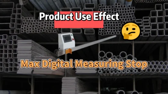 Maxi Digital Measuring Stop Length Fixing Machine for Aluminum