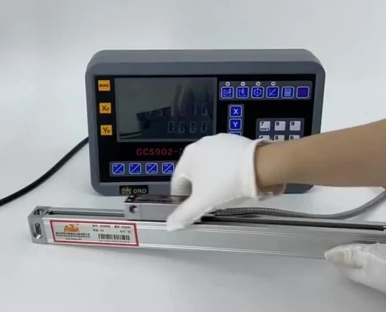 Digital Readout Dro with Digital Encoder Glass Linear Scale for EDM